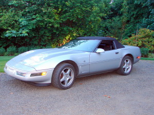 1996 Corvette withers